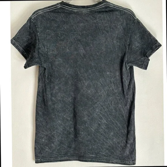 Nirvana Smiley Mineral Wash Grunge Band Tee - Picture 3 of 3